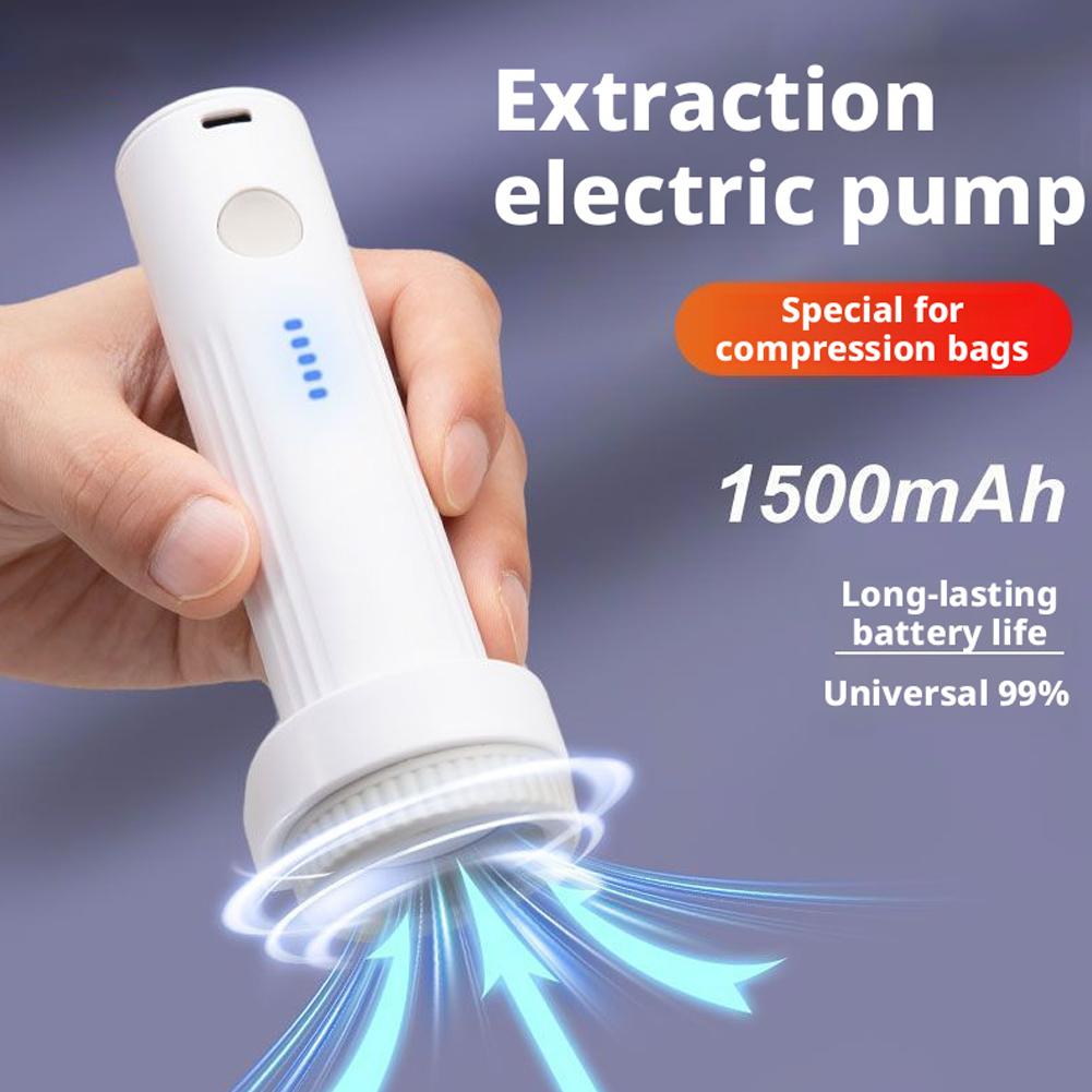 Vacuum Chamber Small - USB-Aufladbare Elektrische Vakuumpumpe Platzsparender Reise-Aufbewahrungsorganizer Komprimierte